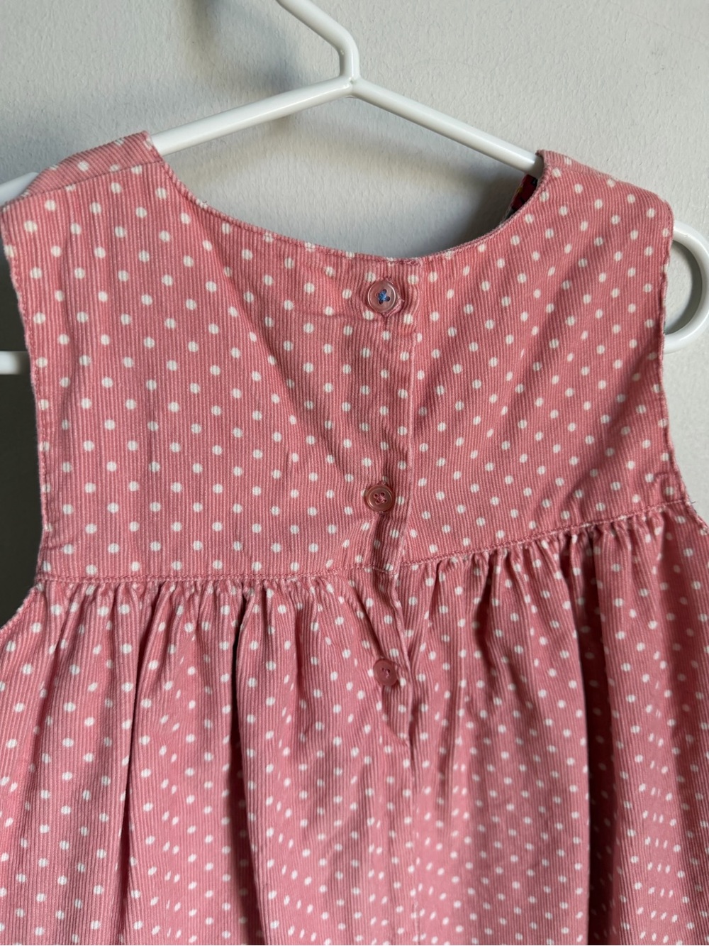 Mini Boden Dot Pinafore with Party Goose Appliqué - Picture 4 of 6